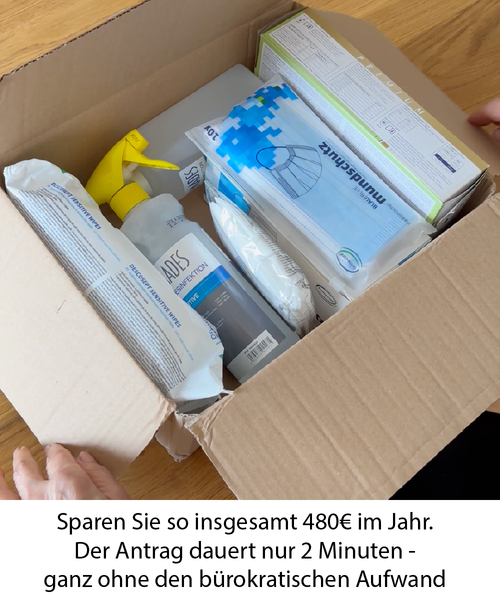 Kostenlose Pflegehilfsmittel